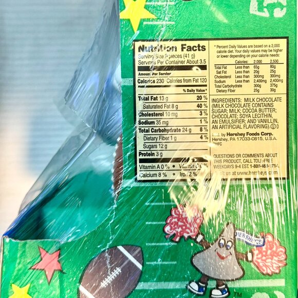 HERSHEY'S KISSES FOOTBALL DISPENSER Collectible Football Themed Candy Dispenser - Picture 5 of 10